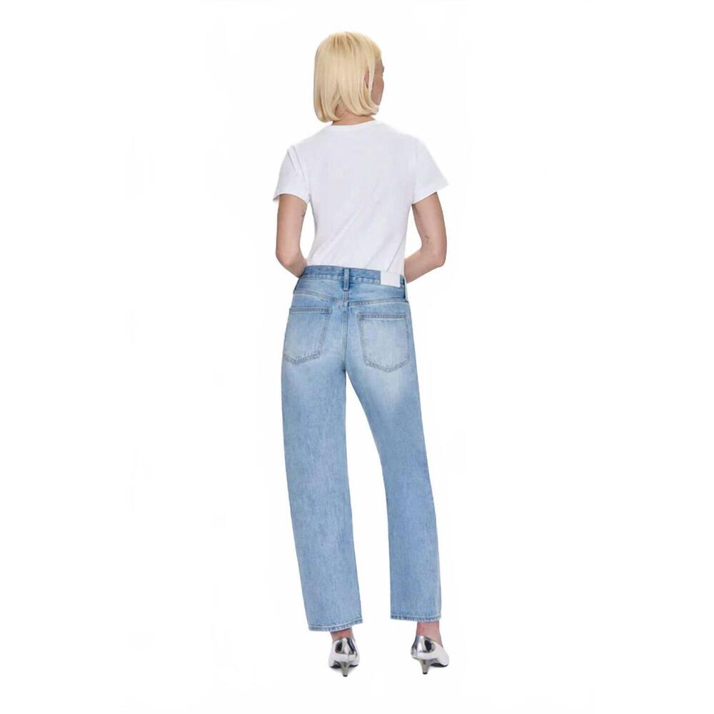 NEW PISTOLA lexi mid rise bowed straight jean in aries - Picture 5 of 9